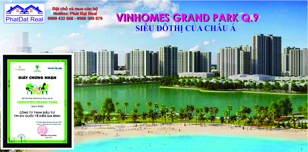 Dự án VinHomes Grand Park Q.9