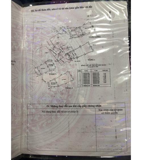 NHÀ CẦN BÁN - Q. GÒ VẤP