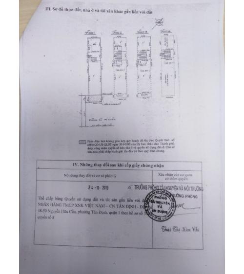 NHÀ CẦN BÁN - QUẬN 1