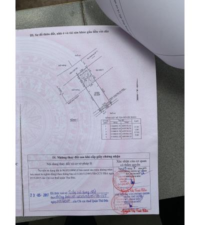 NHÀ CẦN BÁN - Q.THỦ ĐỨC