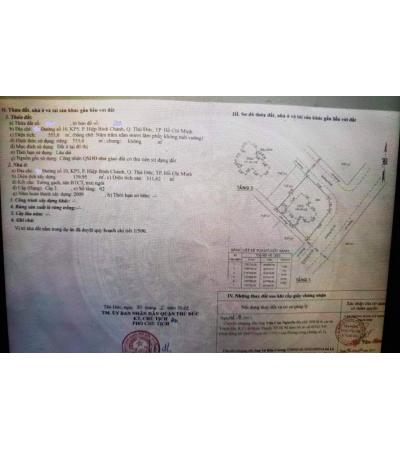BIỆT THƯ CẦN BÁN - Q.THỦ ĐÚC