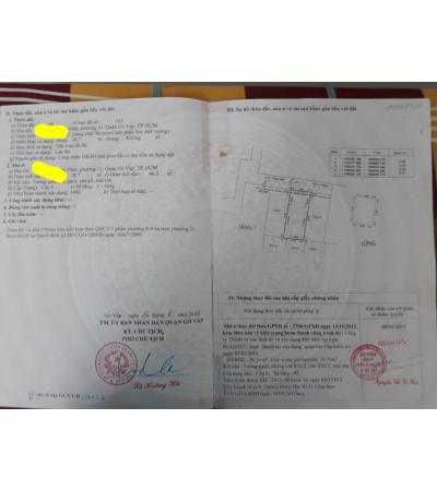 NHÀ CẦN BÁN - Q. GÓ VẤP