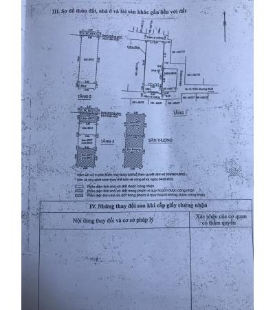 NHÀ CẦN BÁN - QUẬN 1