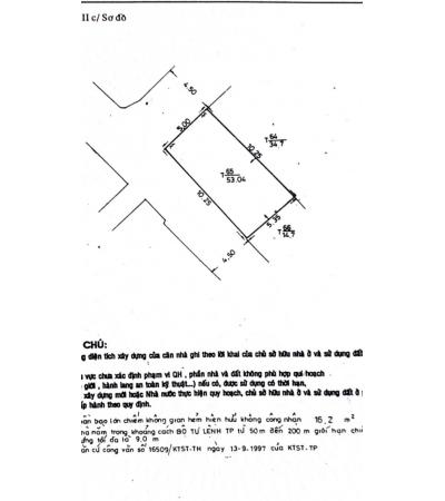 NHÀ CẦN BÁN - QUẬN 10