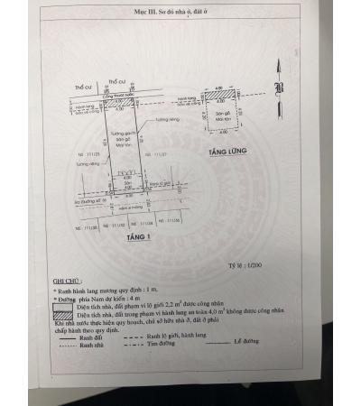 NHÀ CẦN BÁN - Q. THỦ ĐÚC