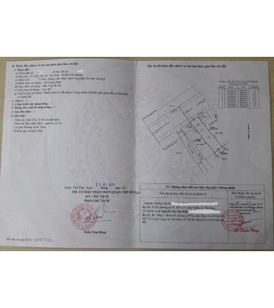 ĐẤT CẦN BÁN - Q. THỦ ĐÚC