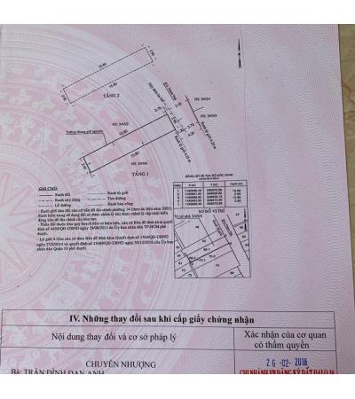 NHÀ CẦN BÁN - QUẬN 10
