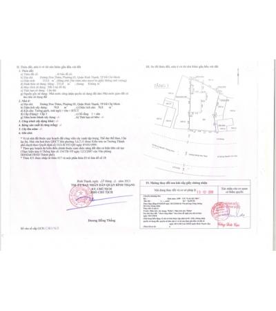 NHÀ CẦN BÁN - Q. B.THẠNH