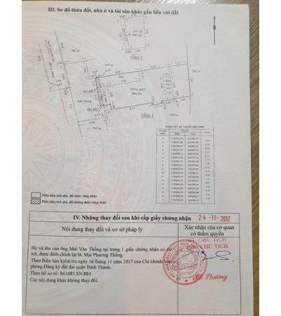 NHÀ CẦN BÁN - Q. B.THẠNH