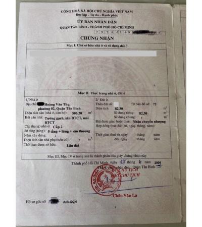 K. SẠN CẦN BÁN - Q.T-BÌNH
